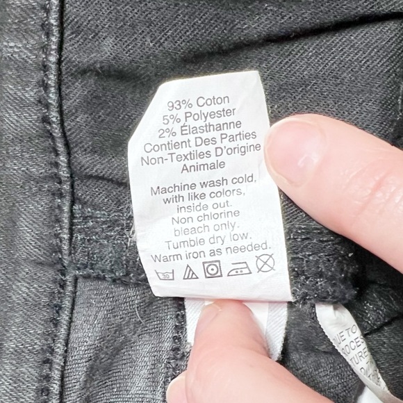 Madewell Women’s High Riser Skinny Leg Black Denim Classic Retro Vintage Jeans - Picture 16 of 16